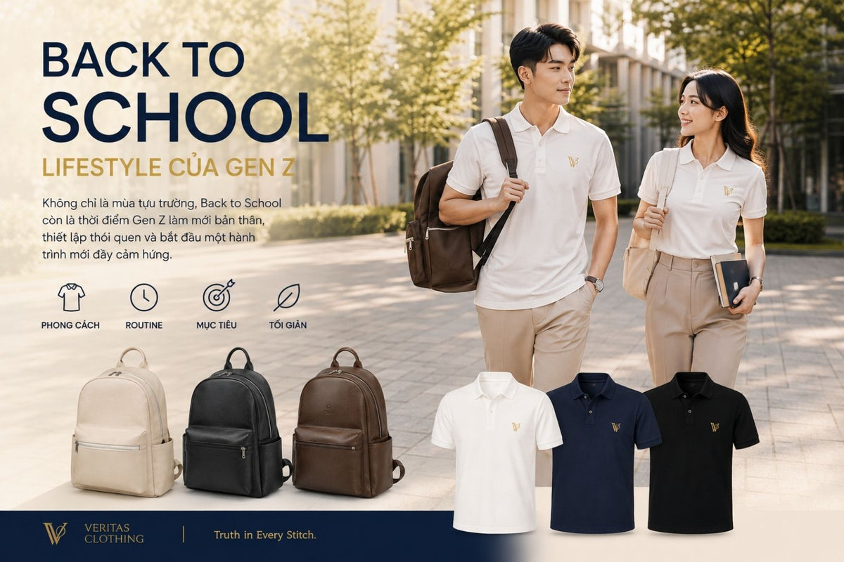 Back to School là gì? Xu hướng và phong cách sống của Gen Z - Veritas Clothing