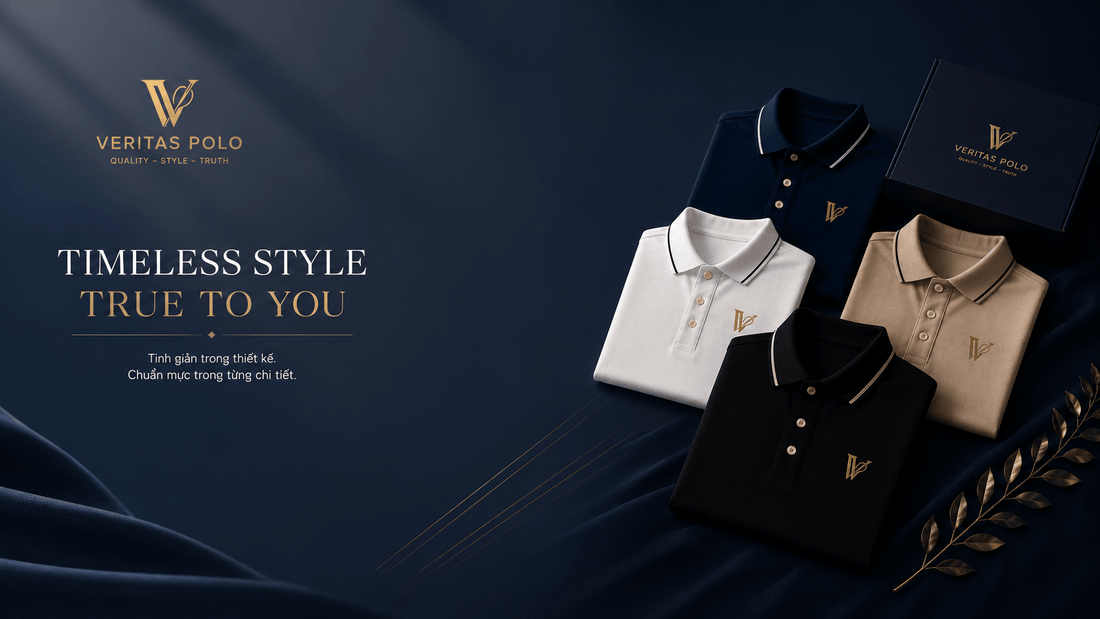 Polo Veritas – Thương Hiệu Áo Polo Cao Cấp Dành Cho Phong Cách Hiện Đại - Veritas Clothing