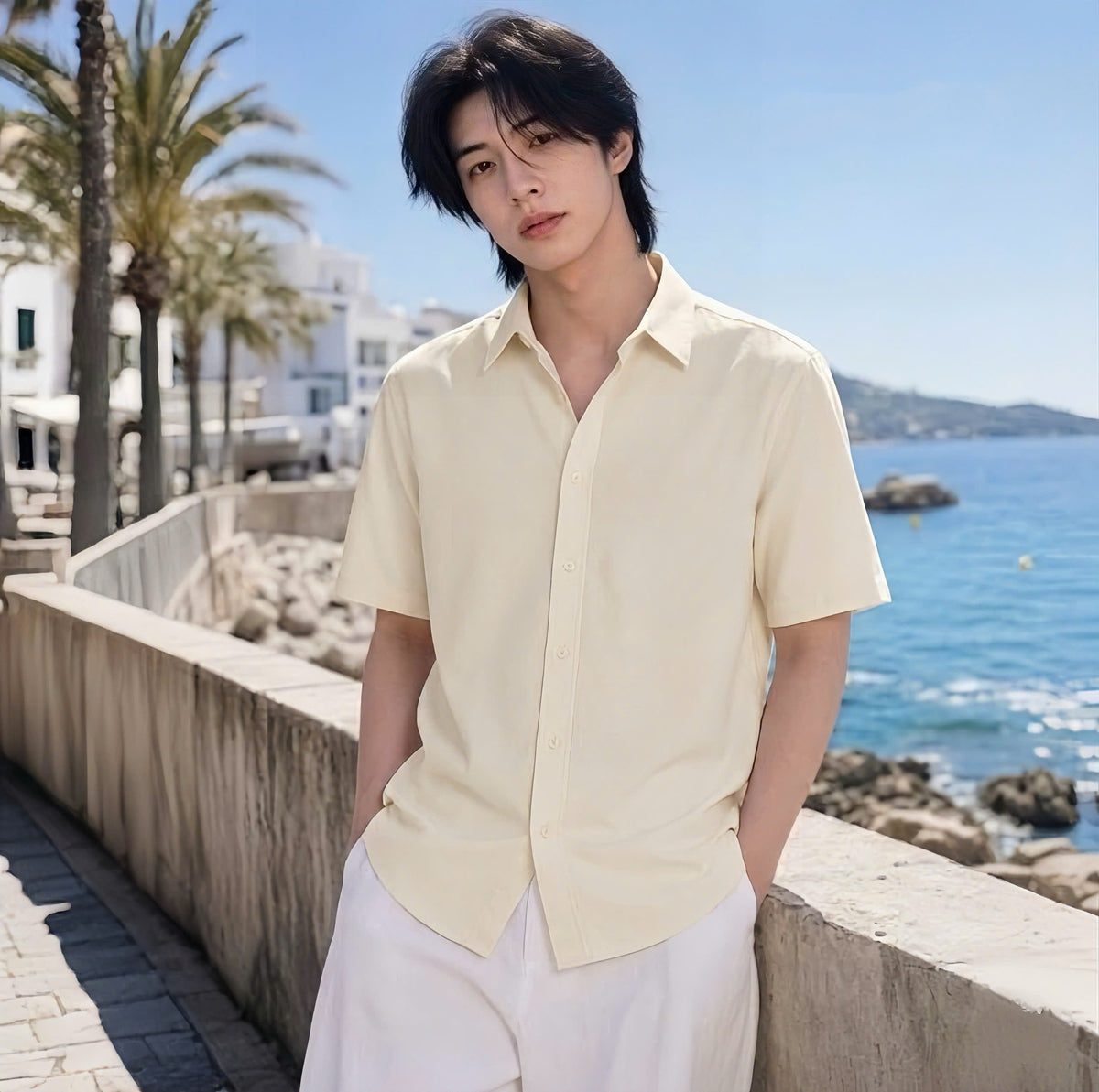 Áo Sơ Mi Nam Tay Ngắn Veritas Basic - Veritas Clothing