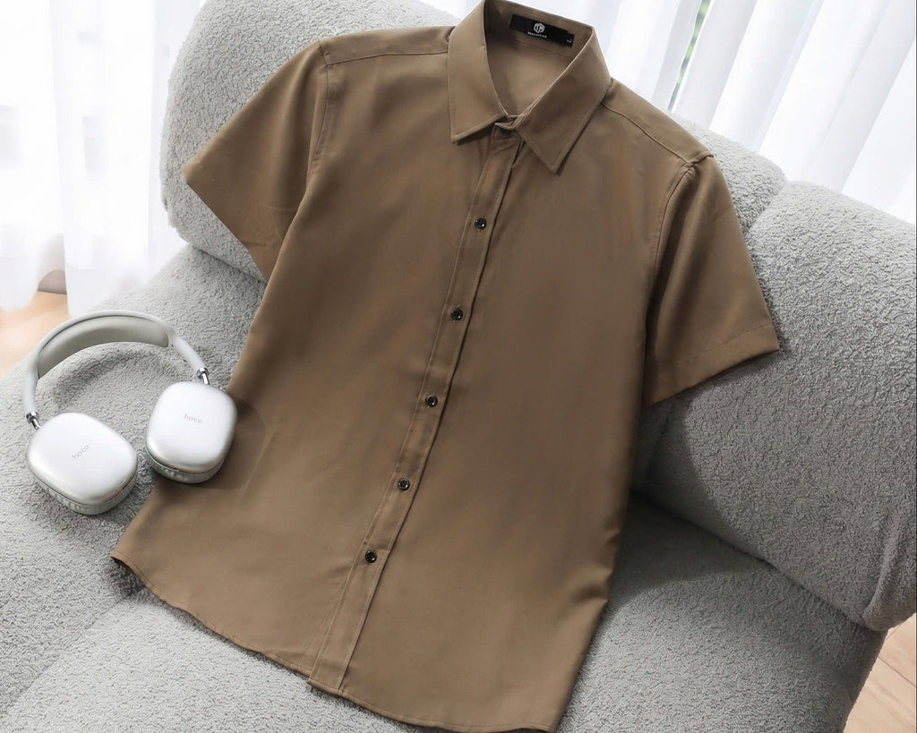 Áo Sơ Mi Nam Tay Ngắn Veritas Basic - Veritas Clothing