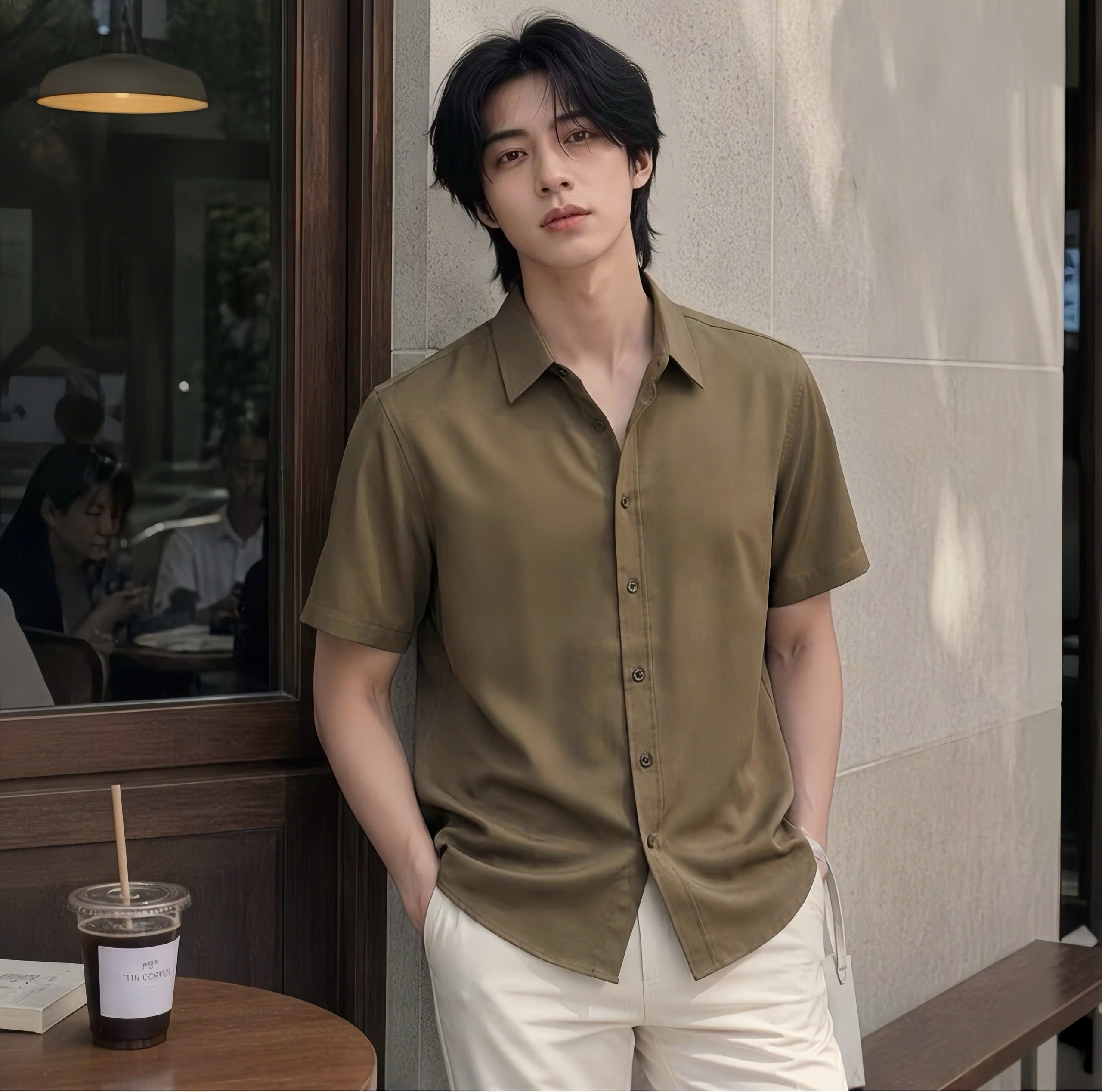 Áo Sơ Mi Nam Tay Ngắn Veritas Basic - Veritas Clothing