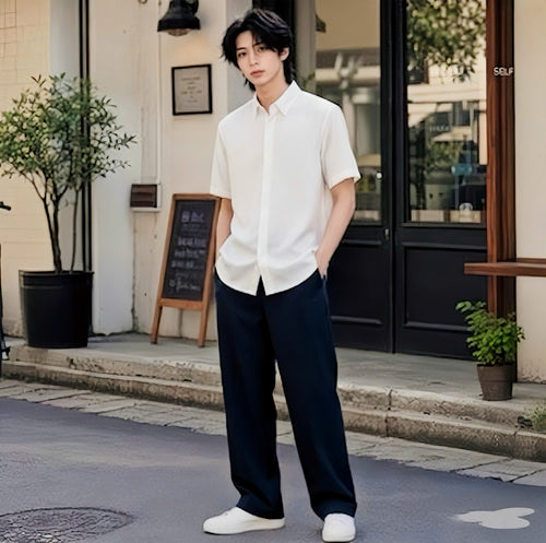 Áo Sơ Mi Nam Tay Ngắn Veritas Basic - Veritas Clothing
