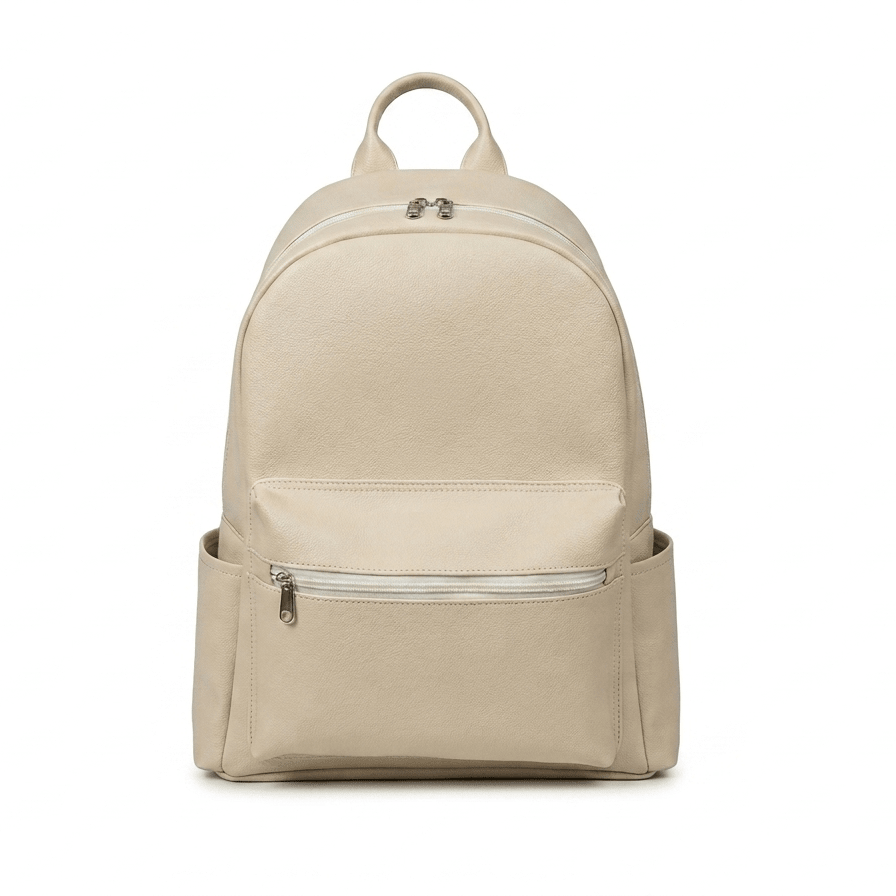 Balo Da PU Cao Cấp Chống Nước Unisex Laptop 15.6 Inch – Phong Cách Minimal, Đi Học Đi Làm Du Lịch - Veritas Clothing